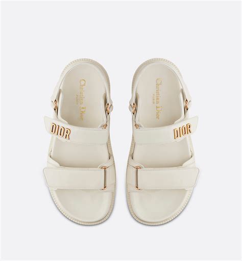 white dior sandal|white dior sandals women.